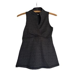 Lululemon S/M Whisper Wet Dry Warm V Neck‎ Tank Top Yoga Breathable Shelf Bra